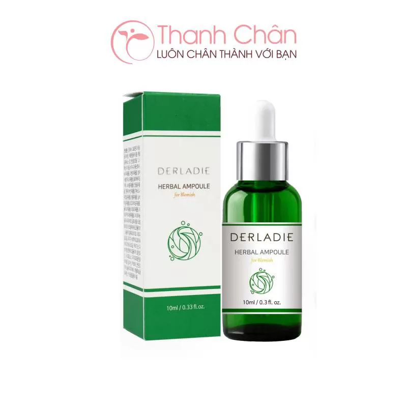 Chấm Mụn Tràm Trà Derladie Herbal Ampoule For Blemish 10ml