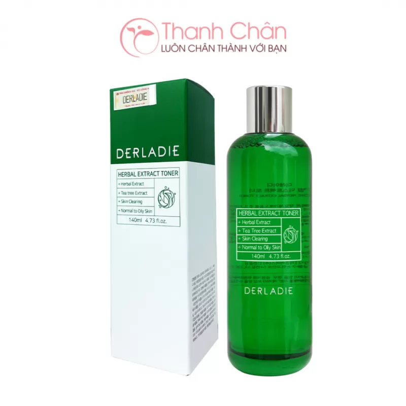 Nước cân bằng tràm trà Derladie Herbal Extract Toner