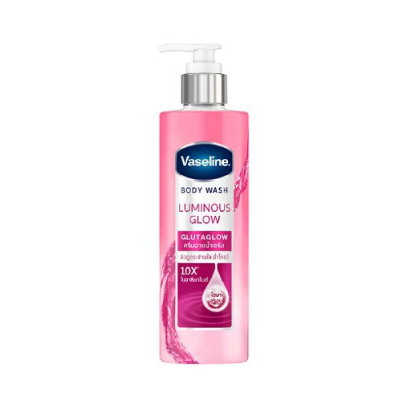 Sữa tắm trắng da cho da ẩm mượt, căng bóng Vaseline Body Wash GlutaGlow 10X