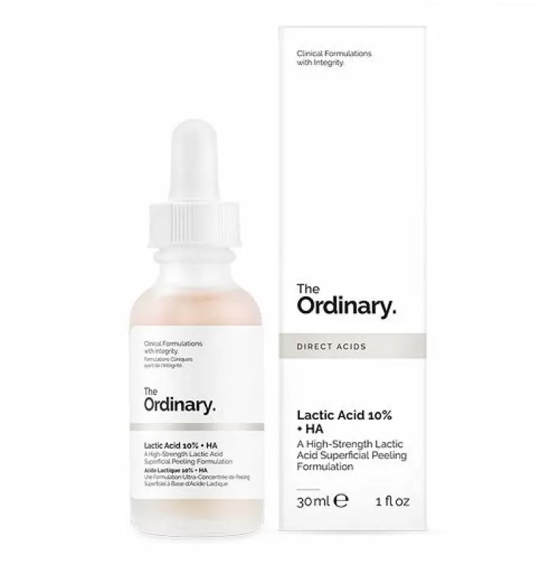 Tẩy Tế Bào Chết & Cấp Nước The Ordinary Lactic Acid 10% + HA (30ml)