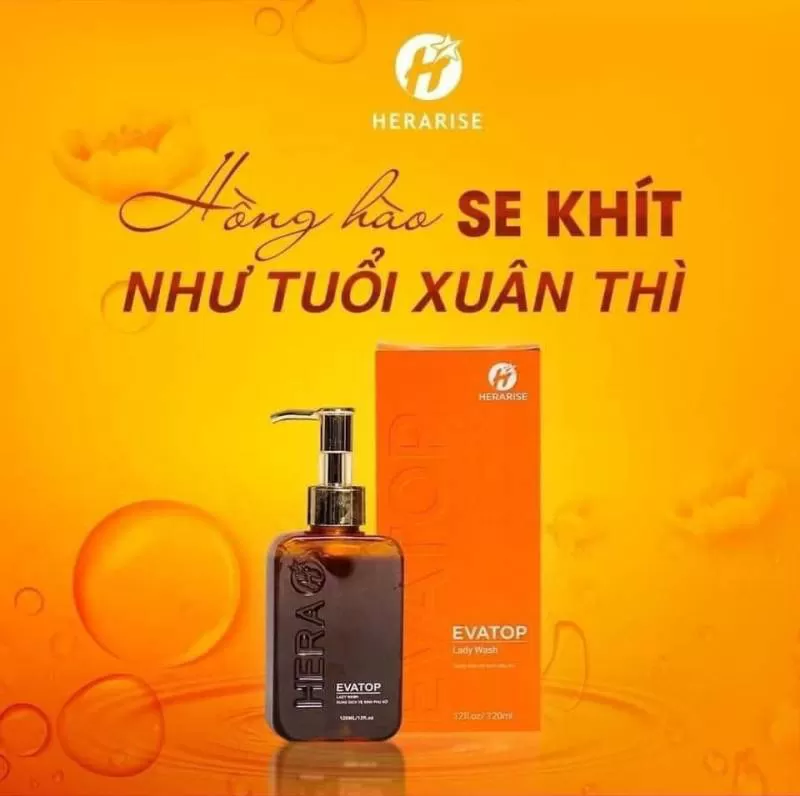 Dung dịch vệ sinh phụ nữ Hera Evatop 120ml