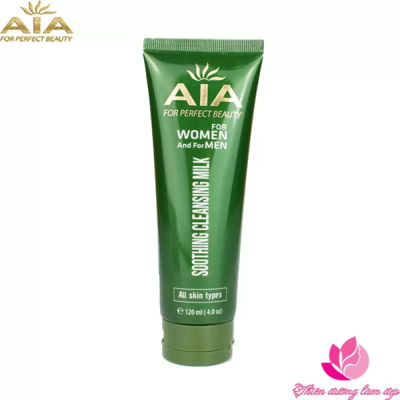 Sữa rửa mặt sáng da, Ngừa mụn dành cho Nam và Nữ AIA COSMETICS - 120ml