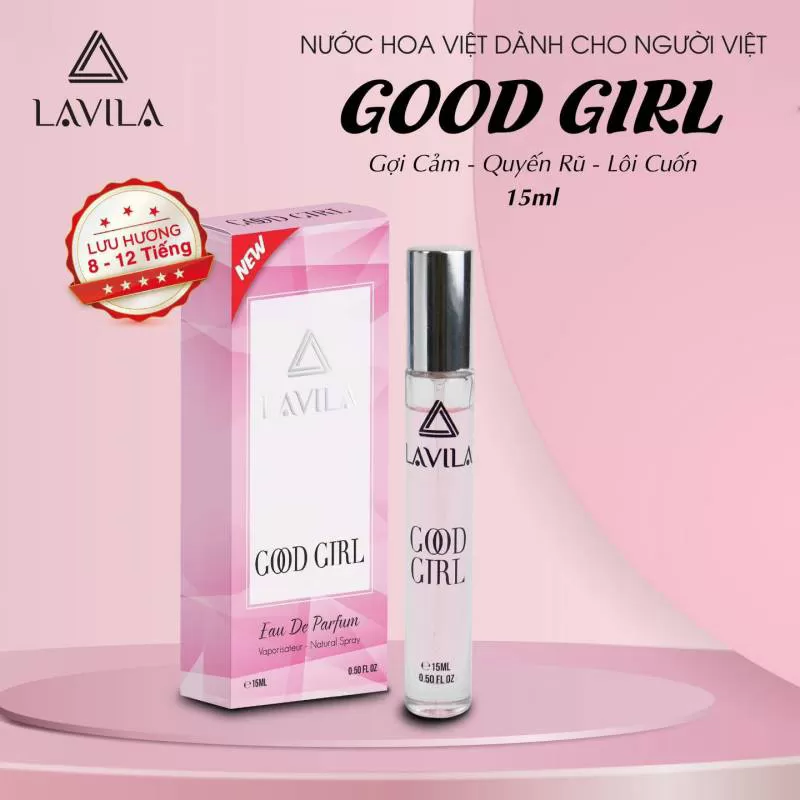 Nước Hoa Nữ Good Girl LAVILA - 15ml