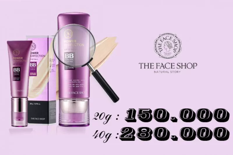 BB Cream Power Perfection THE FACE SHOP - Mỹ phẩm Thanh Hằng