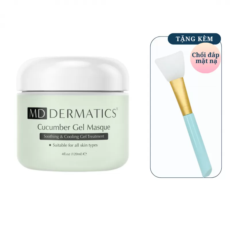 TẶNG QUÀ) Mặt Nạ Làm Mềm Và Dịu Da MD Dermatics Cucumber Gel Masque