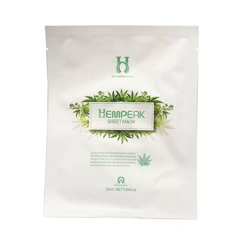 TẶNG QUÀ) Mặt Nạ Giấy Sợi Tre Phục Hồi Da Hempeak Sheet Mask