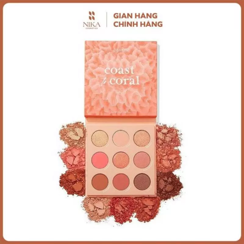 Bảng Mắt Colour Pop Coast To Coral 9 Ô