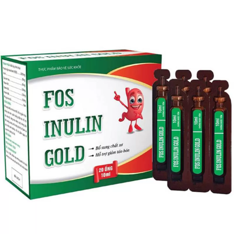 Fos Inulin Gold, hỗ trợ trị táo bón cho trẻ em và người già