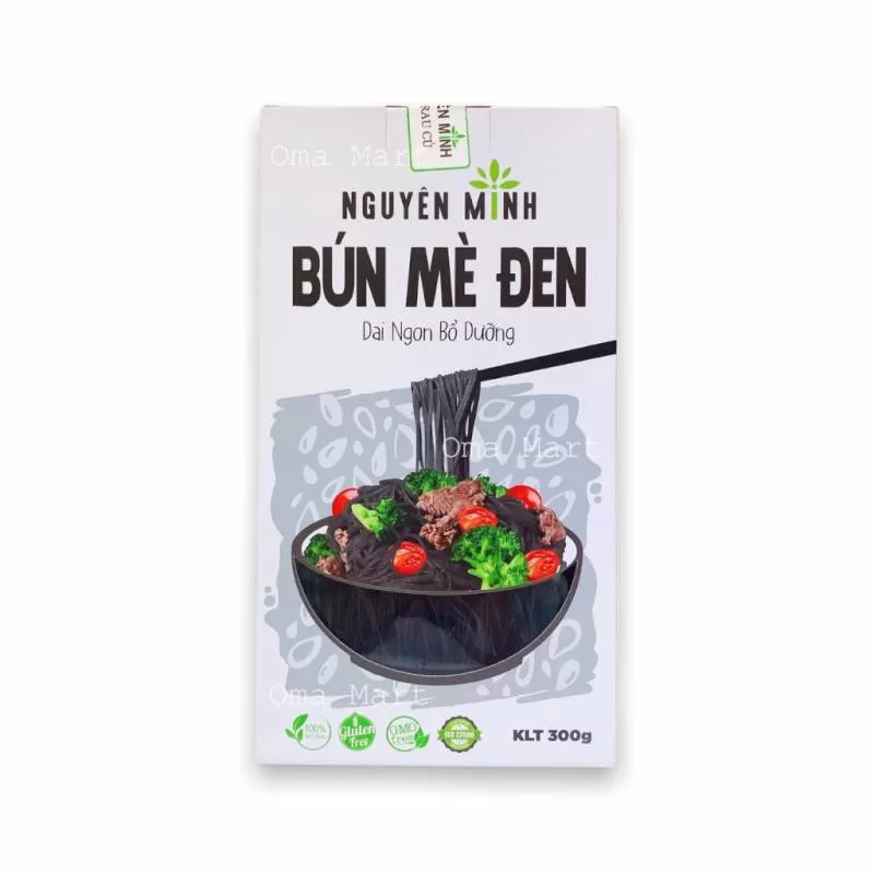 Bún mè đen Nguyên Minh 300g