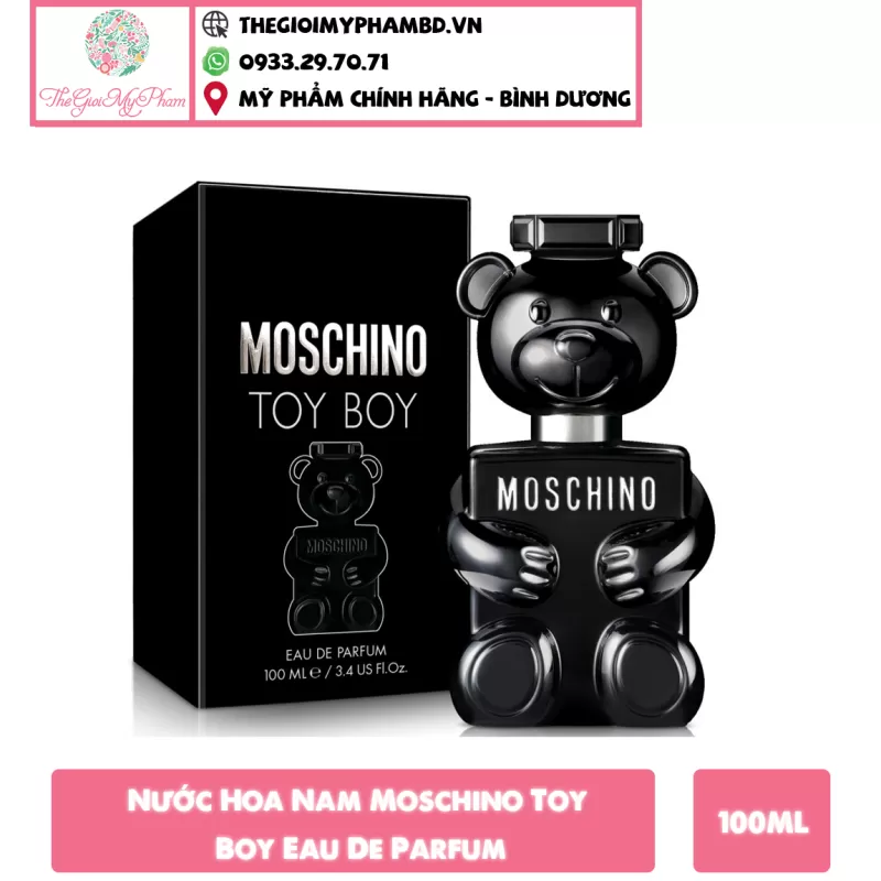 Nước Hoa Nam Moschino Toy Boy EDP 100ml