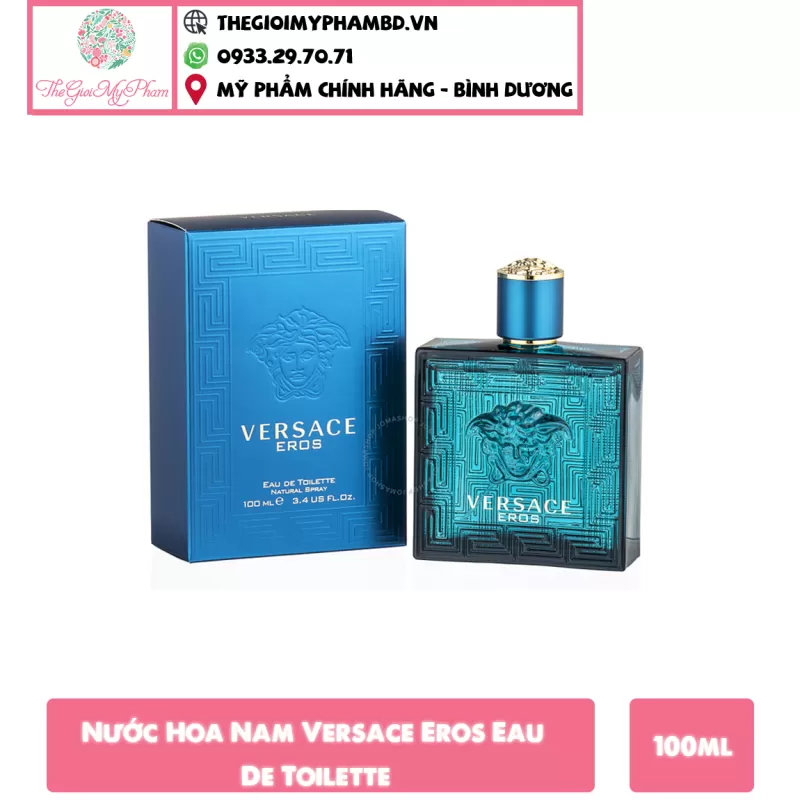 [KTD] Nước Hoa Nam Versace Eros EDT 100ml