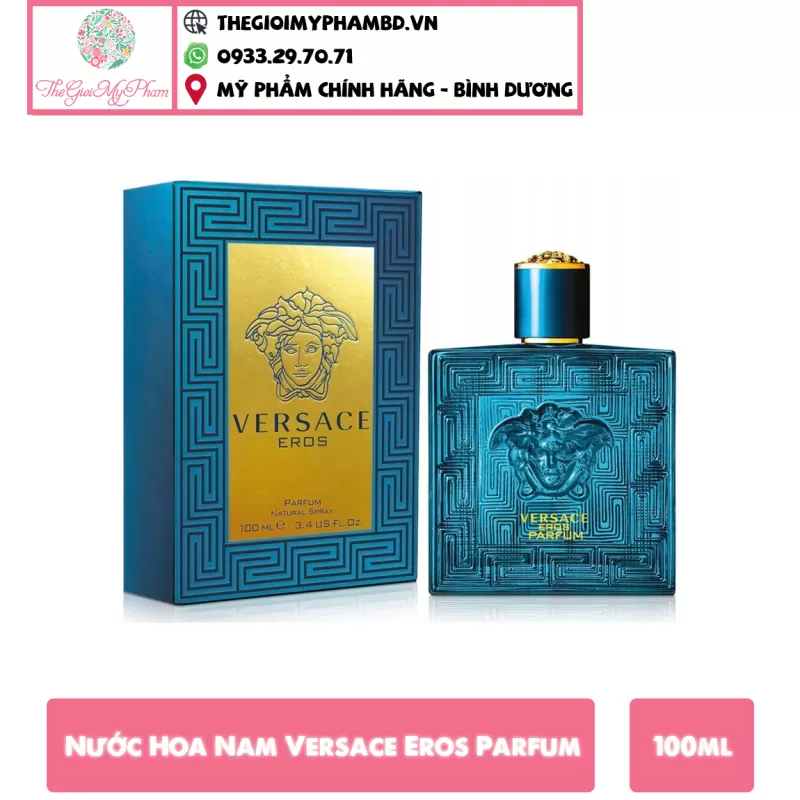 [KTD] Nước Hoa Nam Versace Eros Parfum 100ml