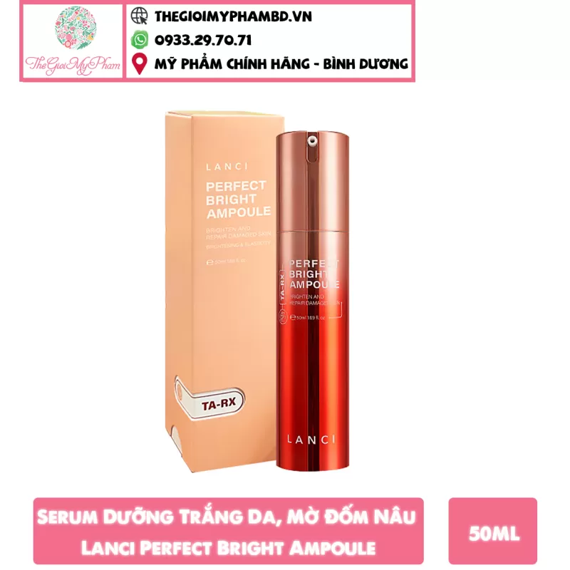 Serum Dưỡng Trắng Da, Mờ Đốm Nâu Lanci Perfect Bright Ampoule