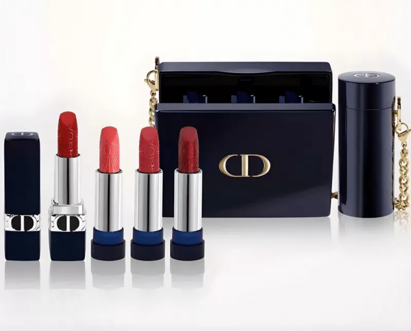 Giftset Son Dior Minaudiere - Christmas Makeup Collection ( Phiên Bản Giới Hạn)