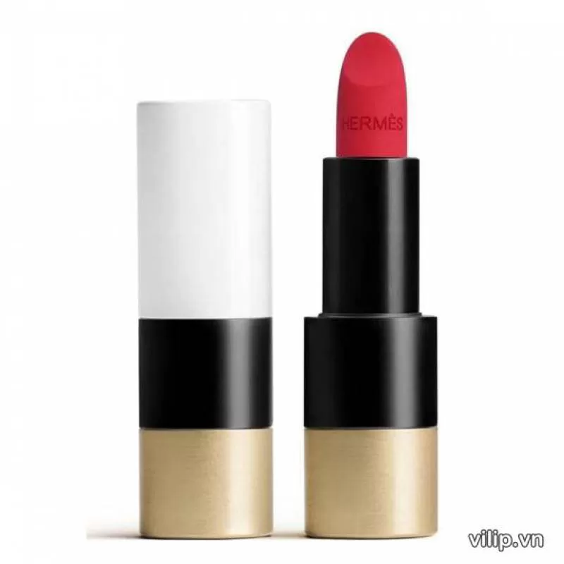 Son Hermes Matte 68 Rouge Bleu - Đỏ hồng