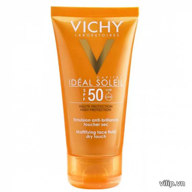 Kem Chống Nắng Vichy Ideal Soleil Mattifying Face Fluid Dry Touch SPF50+ (50ml)