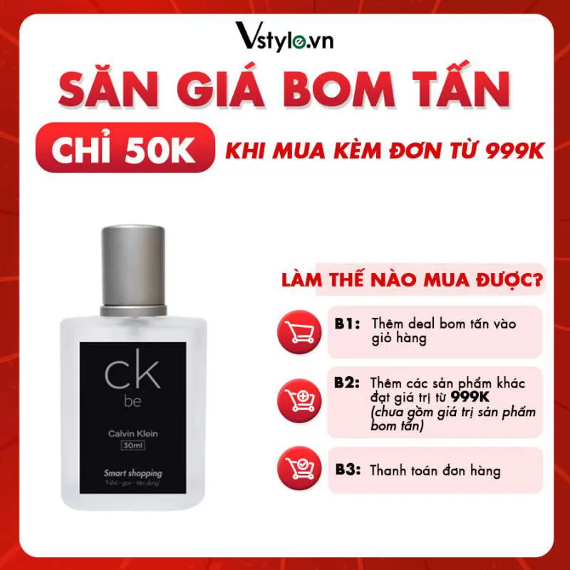 Nước Hoa Chiết Calvin Klein Be EDT 30ml (DEAL BOM TẤN 999K)