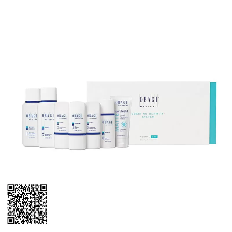 Bộ Dưỡng Đặc Trị Nám Toàn Diện Dành Cho Da Dầu - Obagi Nu-Derm Transformation Kit Norm-Oily Mỹ