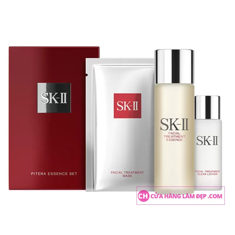 Bộ Sản Phẩm Chăm Sóc Da Chống Lão Hóa SK-II Change Destiny Pitera Essence Set