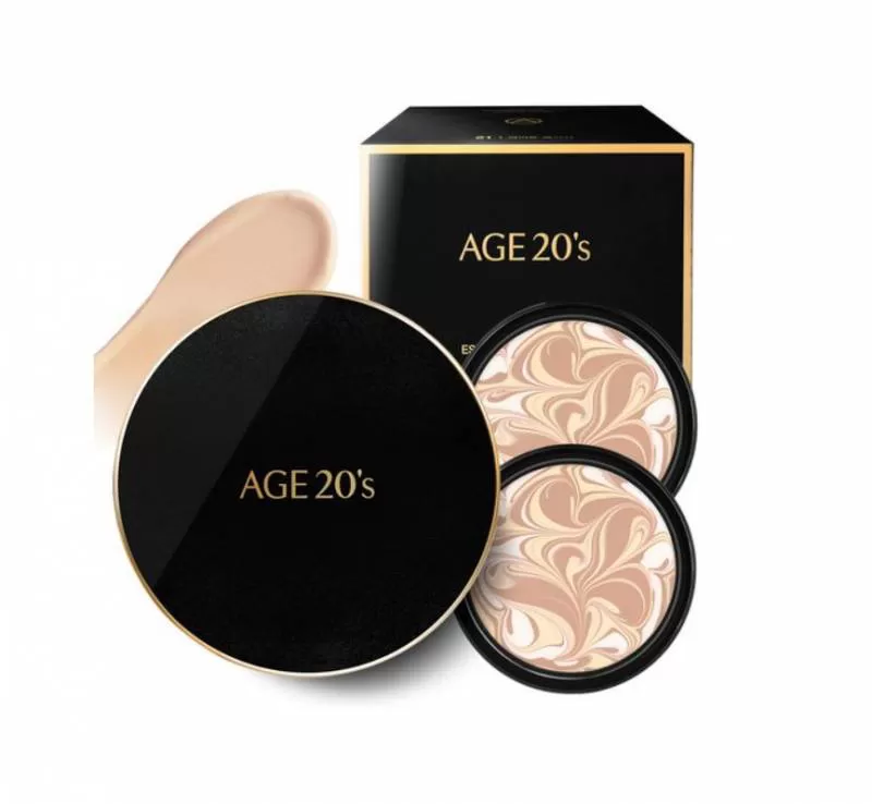 Phấn Tươi Dưỡng Da Che Phủ Tốt Age 20's Signature Essence Cover Pact Intense Cover [ Kèm Lõi Refill ]