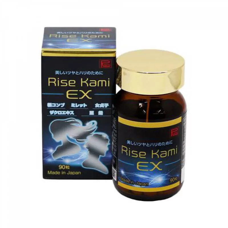 Viên uống hỗ trợ tóc Ribeto Shoji Rise Kami Ex 90 viên