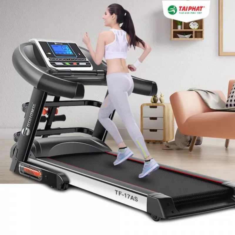 Máy Chạy Bộ Điện Tech Fitness TF-17AS - Siêu Phẩm Tập Luyện Gia Đình