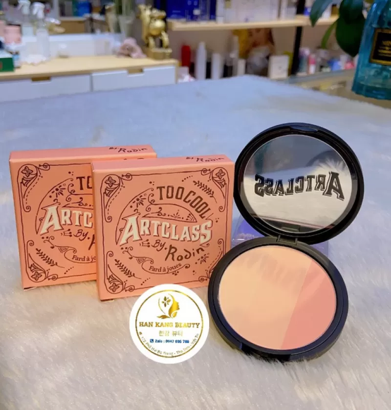 Phấn Má Hồng Too Cool For School Artclass By Rodin Blusher - 02 De Rosee