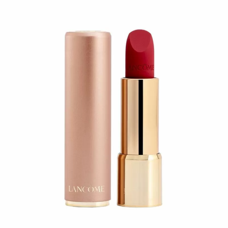 Son Lancome Lì Mịn L'Absolu Rouge Intimatte - 196 Pleasure First (Cam đất ánh đỏ)