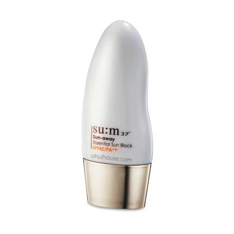 Kem chống nắng cho da nhạy cảm Su:m37 Sun-away Essential Sun Block SPF42/PA++