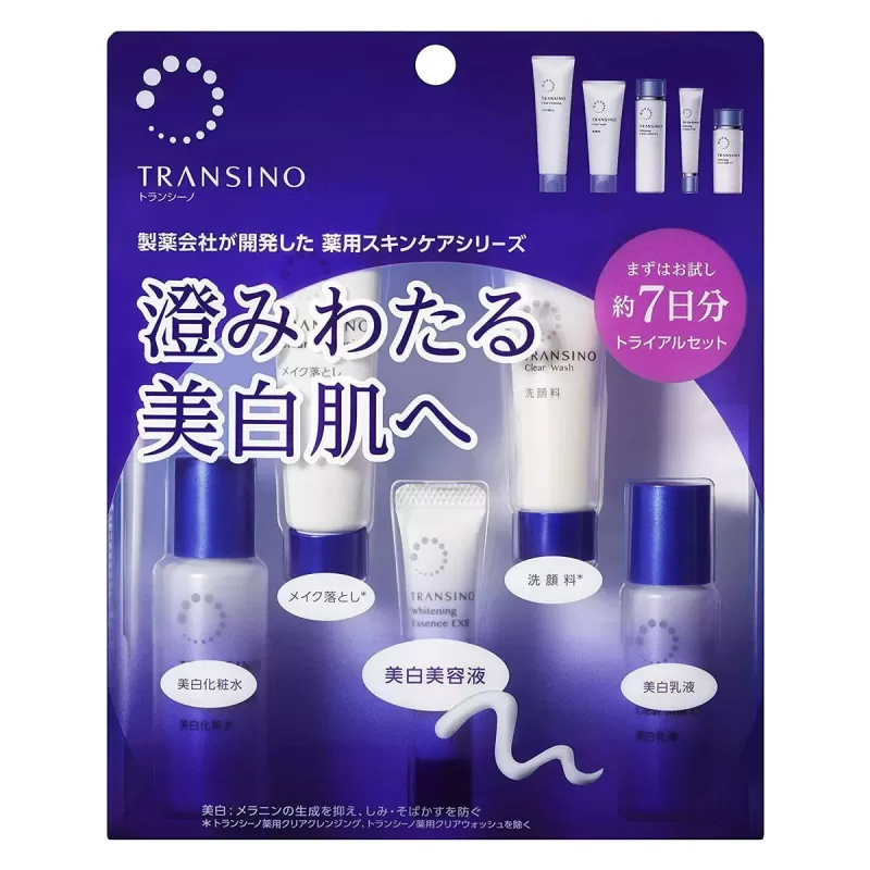 Set Mini 5 Món Dưỡng Trắng Da và Trị Nám Transino