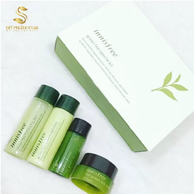 Bộ dưỡng trà xanh Innisfree Green Tea Balancing Special Skin Care