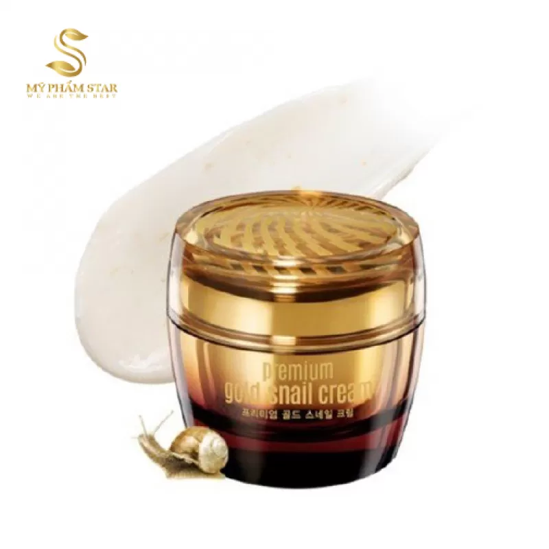 Kem dưỡng da chiết xuất ốc sên vàng Goodal Premium Gold Snail Cream