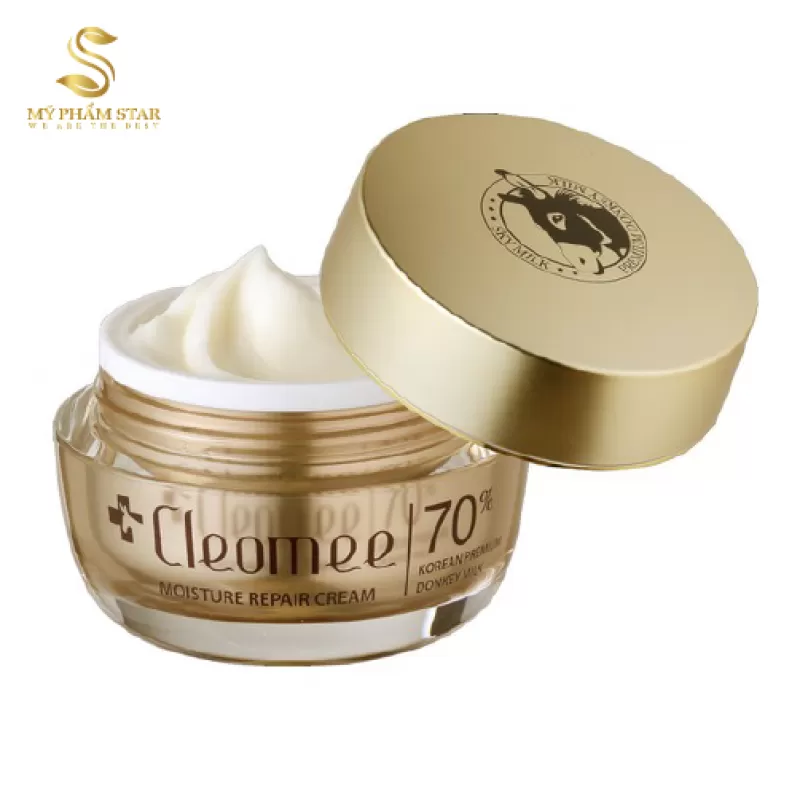 Kem Dưỡng Trắng Da Sữa Lừa Cleomee Moisture Repair Cream