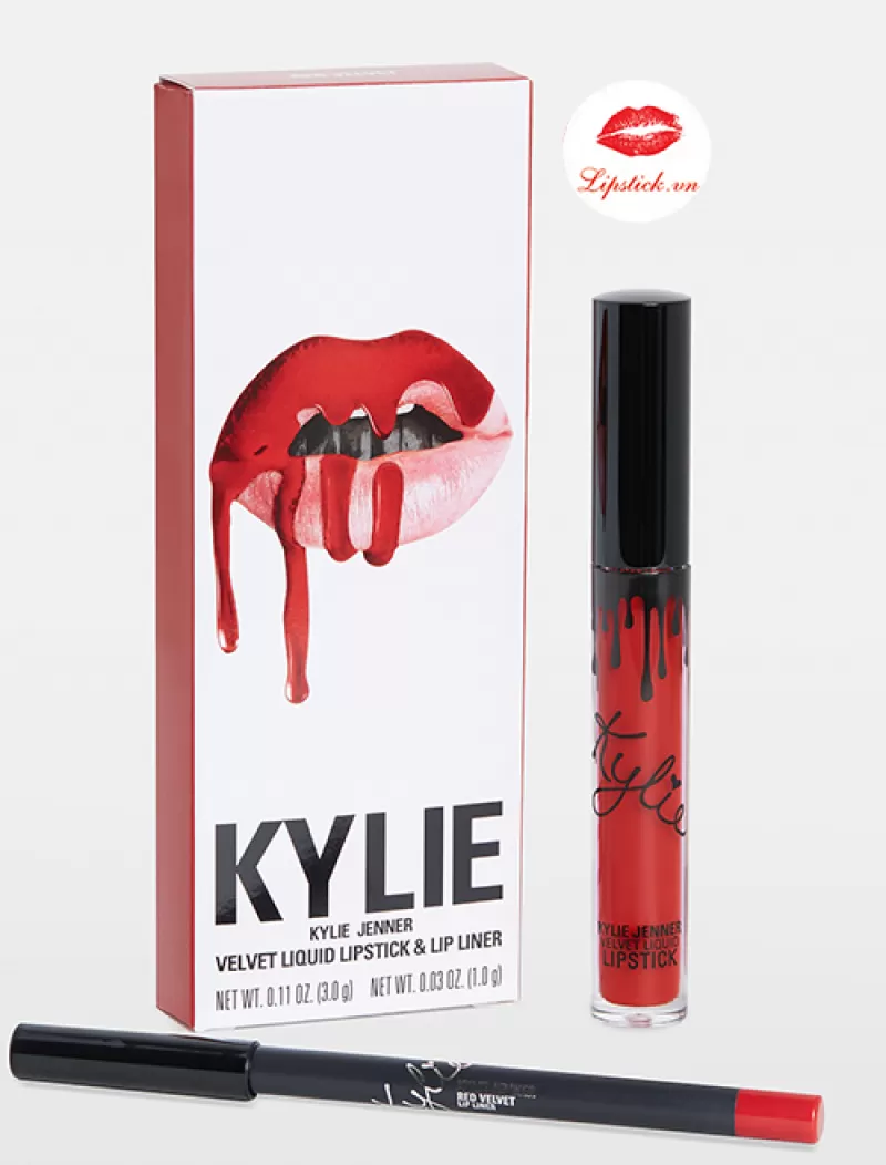 Son Kylie Velvet Lip Kit Red Velvet