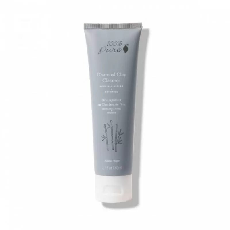 Sữa rửa mặt thải độc da 100% Pure Charcoal Clay Cleanser (80ml)