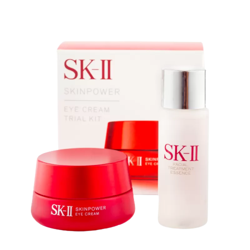 Set Kem dưỡng mắt SK-II Skinpower Eye Cream Trial Kit