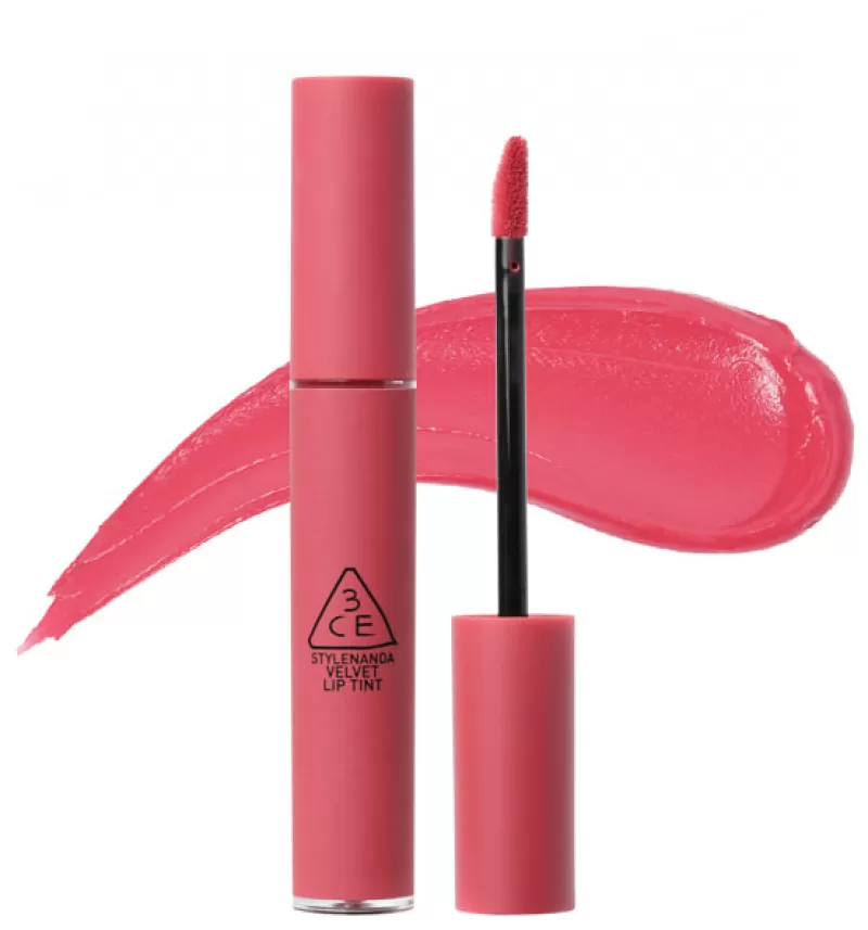 Son Kem 3CE Velvet Lip Tint Màu Pink Break - hồng đào