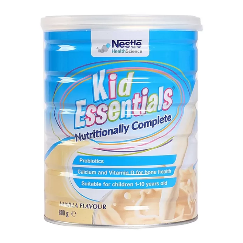 Sữa Kid Essentials Nestle Úc 800g vị Vani (1-10 tuổi)