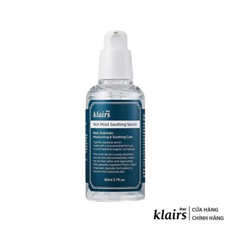 Tinh Chất Klairs Rich Moist Soothing Serum 80mL