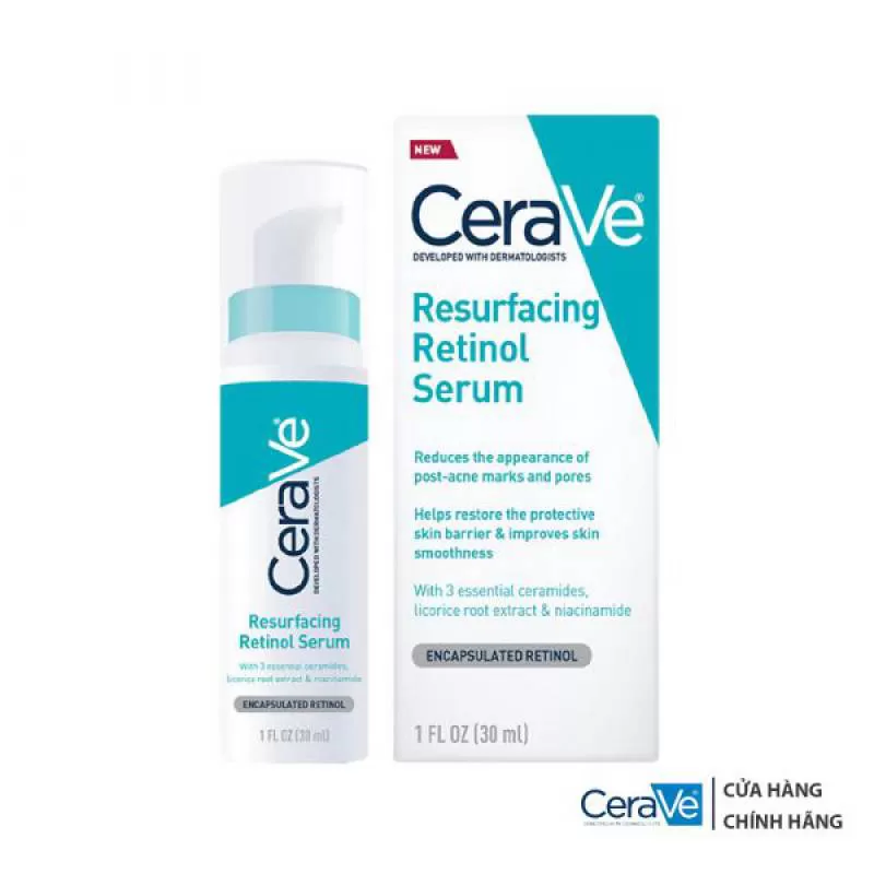 Tinh Chất Dưỡng CeraVe Resurfacing Retinol Serum 30mL