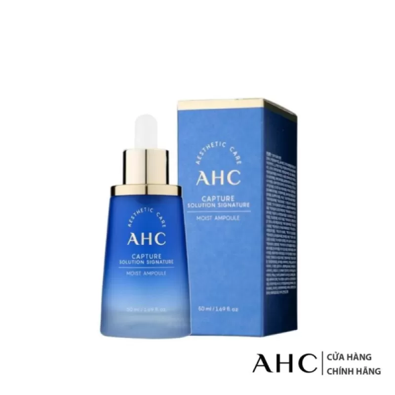 Tinh Chất Dưỡng AHC Capture Solution Signature Ampoule 50mL (Mẫu Mới 2022)