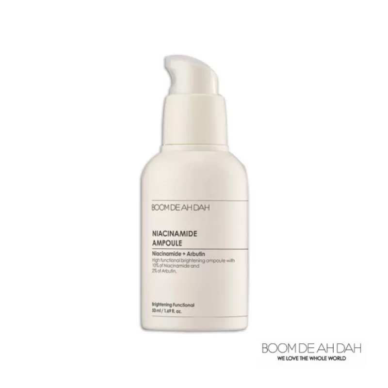 Tinh Chất Dưỡng Trắng Boom De Ah Dah Niacinamide 10% + Arbutin 2% (Nhập Khẩu)