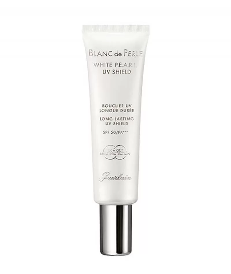 Kem chống nắng Guerlain Blanc De Perle UV Shield SPF 50+ – 30ml bảo vệ làn da toàn diện khỏi tác động của môi trường và các loại tia UV