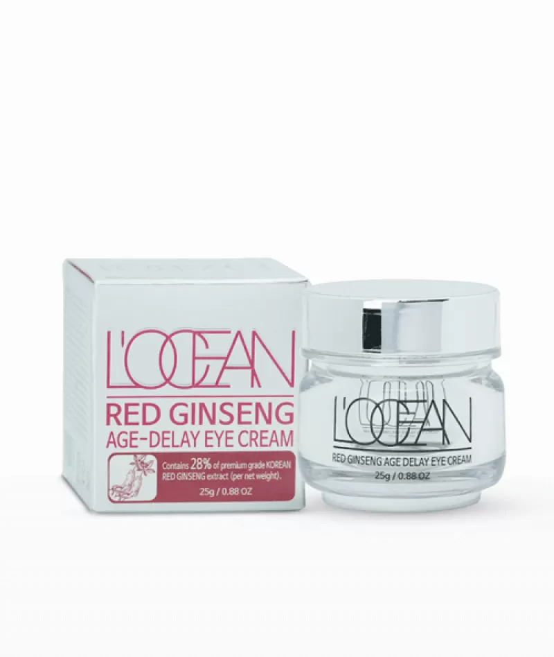 Kem hồng sâm Locean Red Ginseng Age Delay Eye Cream 25g giá rẻ