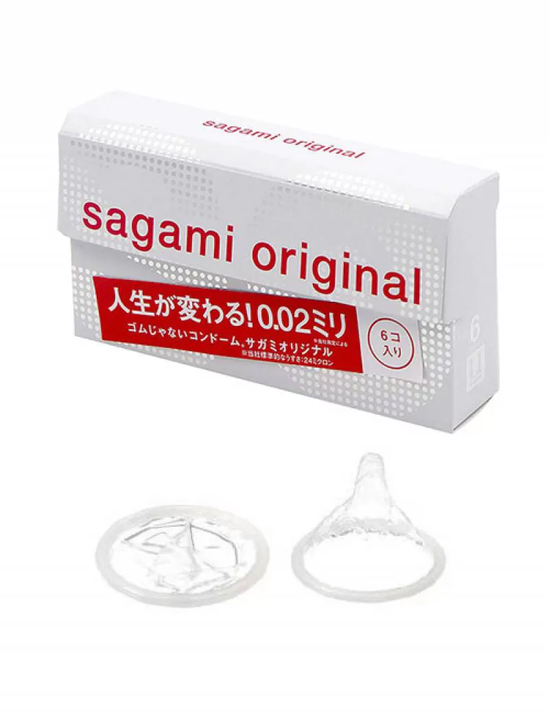 Bao cao su Sagami Original 0.02 - Chính hãng, cao cấp của Nhật Bản