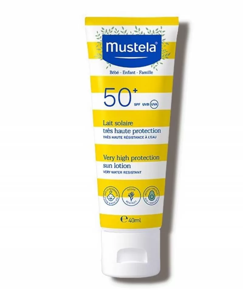 Kem chống nắng Mustela cho bé -100ml, chính hãng, giá rẻ, mua, bán