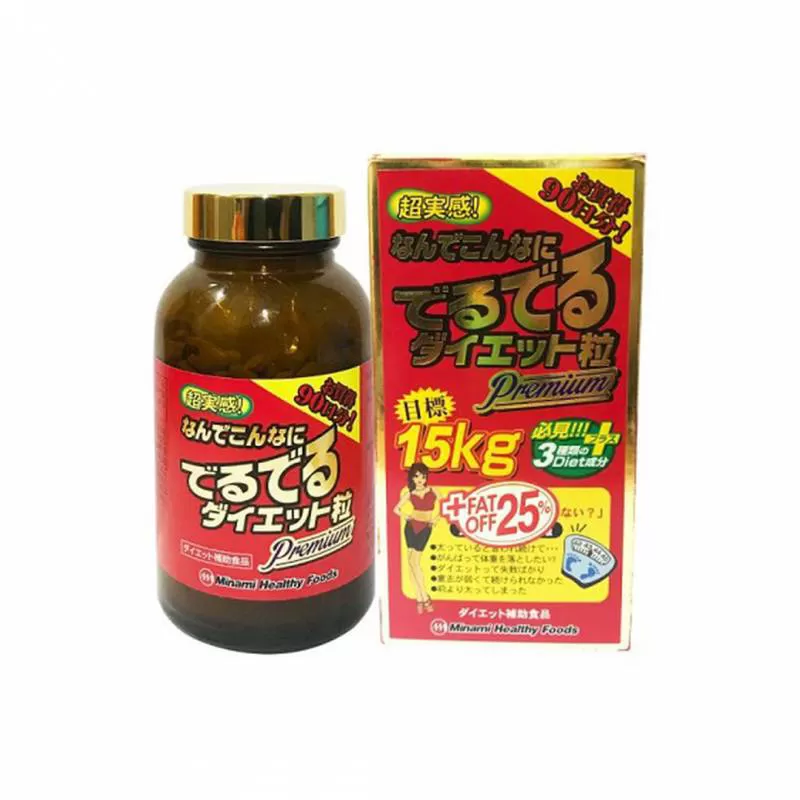 Viên uống giảm cân 15kg Minami Healthy Foods 540 viên - Jagodo