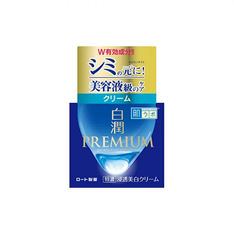 Kem dưỡng trắng da Hada Labo Shirojyun Premium 50g