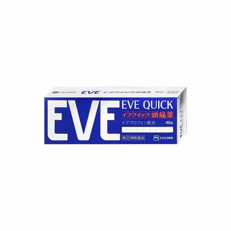 Viên uống giảm đau hạ sốt Eve Quick 40 viên