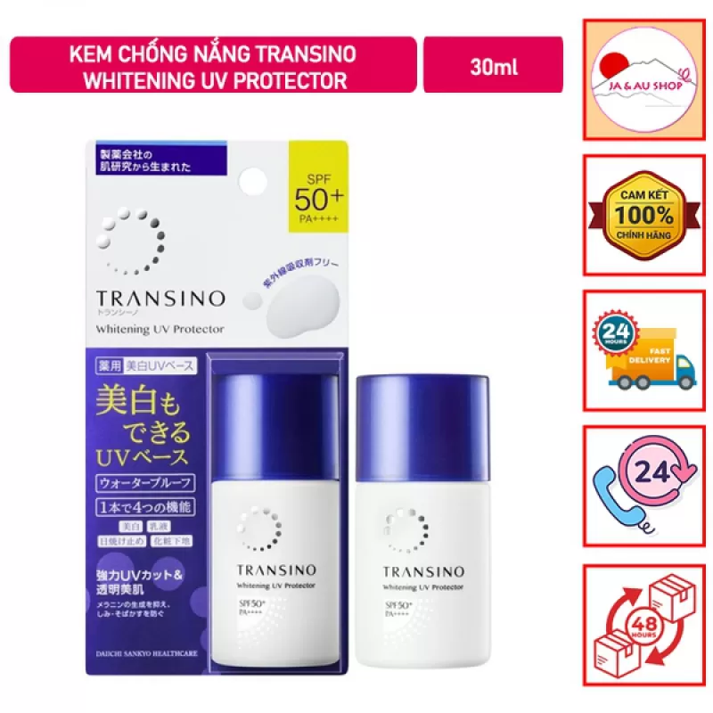 Kem Chống Nắng Transino Whitening UV Protector 30ml